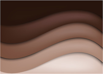 Image showing Chocolate background