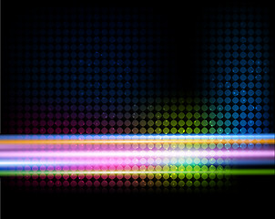 Image showing Background with colorful lines
