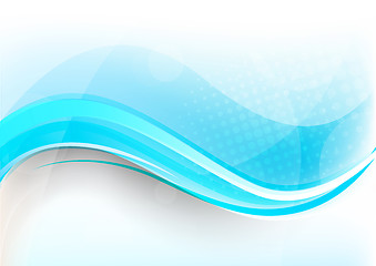 Image showing Bright blue background