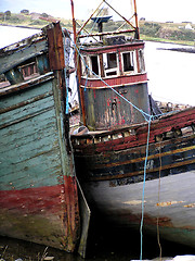 Image showing Abandoned Boats