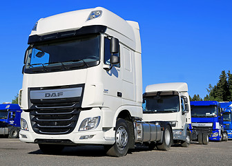 Image showing White DAF XF Euro6 Truck 