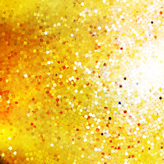 Image showing Design on gold glittering background. EPS 10