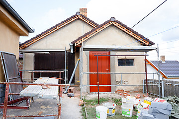 Image showing Construction or repair of the rural house