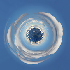 Image showing Cold planet