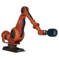 Image showing Factory Robot