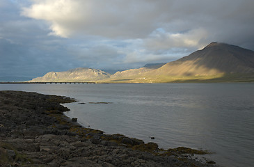 Image showing Fjord in Iceland