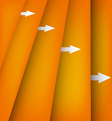 Image showing Background with orange lines