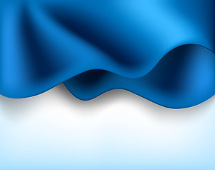 Image showing Abstract blue background