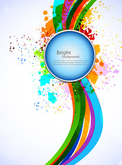 Image showing Bright colorful background