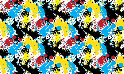 Image showing Seamless grungy pattern