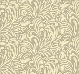 Image showing Seamless swirl pattern