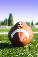 Image showing American football