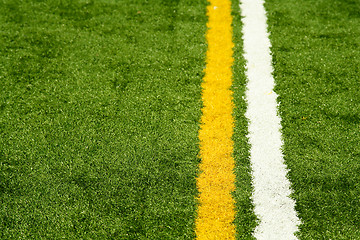 Image showing Artificial turf