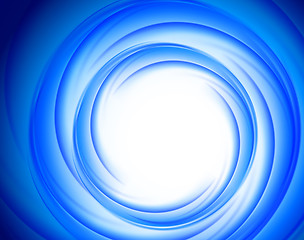 Image showing Abstract blue background