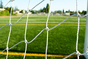 Image showing Soccer field