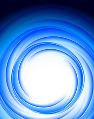 Image showing Bright blue background