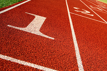 Image showing Track and field