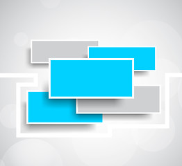 Image showing Abstract background with rectangles