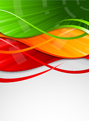 Image showing Abstract colorful background
