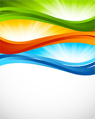 Image showing Bright colorful background