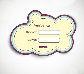 Image showing Login page