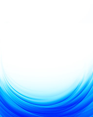 Image showing Abstract blue background