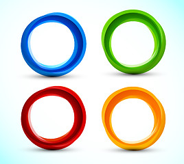 Image showing Set of circles