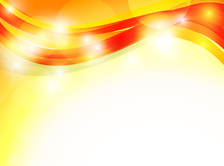 Image showing Abstract orange background