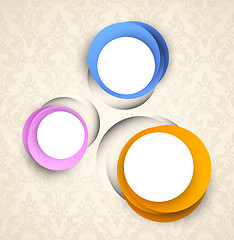 Image showing Colorful circles