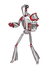 Image showing Fighting Droid