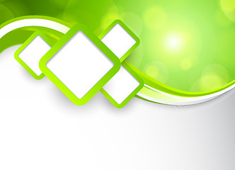 Image showing Abstract green background