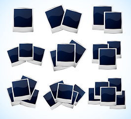 Image showing Set of photo frames