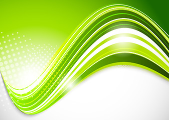 Image showing Abstract green background