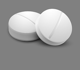 Image showing Two pills