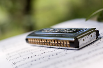 Image showing harmonica