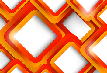 Image showing Abstract orange background