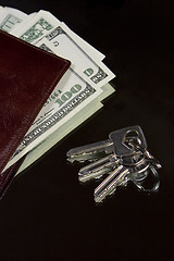 Image showing key&money