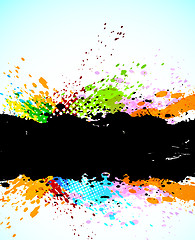 Image showing Abstract grunge background