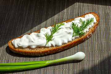 Image showing sour cream dill bread