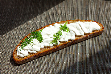 Image showing sour cream dill bread