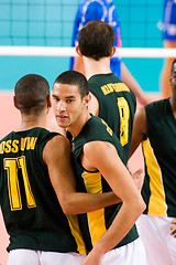 Image showing Volleyball player looking back.