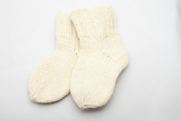 Image showing small wool socks