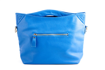 Image showing blue woman bag