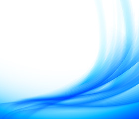 Image showing Abstract blue background