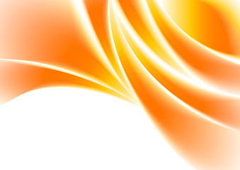 Image showing Bright orange background