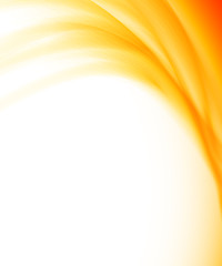 Image showing Abstract orange background