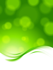 Image showing Abstract green background