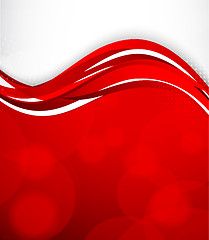 Image showing Abstract red background