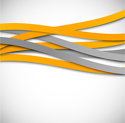 Image showing Abstract background with lines