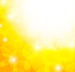 Image showing Abstract yellow background